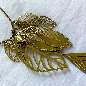 Gold Leaf Necklace